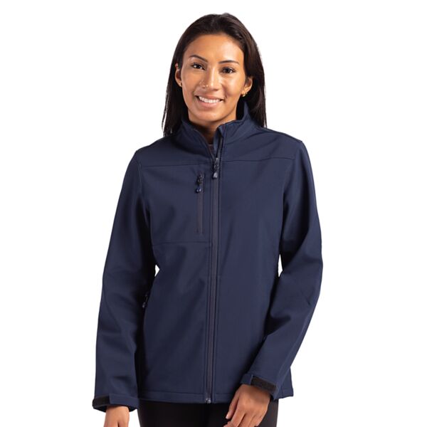 Clique Tempest Eco Waterproof Full Zip Womens Softshell Jacket Thumbnail