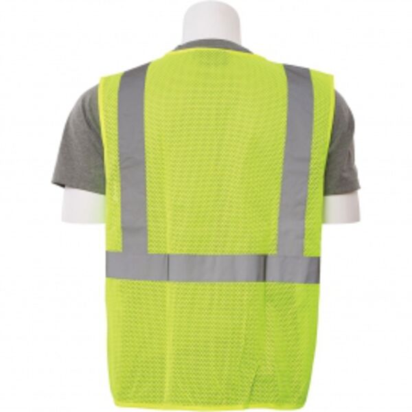 Class 2 Mesh Economy Safety Vest with Pockets  Thumbnail