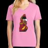 Women's Core Cotton V Neck Tee Thumbnail