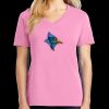 Women's Core Cotton V Neck Tee Thumbnail