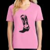 Women's Core Cotton V Neck Tee Thumbnail