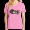 Women's Core Cotton V Neck Tee Thumbnail