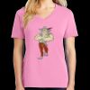 Women's Core Cotton V Neck Tee Thumbnail