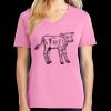 Women's Core Cotton V Neck Tee Thumbnail