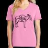 Women's Core Cotton V Neck Tee Thumbnail