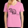 Women's Core Cotton V Neck Tee Thumbnail