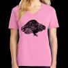 Women's Core Cotton V Neck Tee Thumbnail