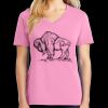 Women's Core Cotton V Neck Tee Thumbnail