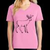 Women's Core Cotton V Neck Tee Thumbnail