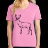 Women's Core Cotton V Neck Tee Thumbnail