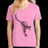 Women's Core Cotton V Neck Tee Thumbnail