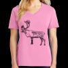 Women's Core Cotton V Neck Tee Thumbnail
