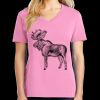 Women's Core Cotton V Neck Tee Thumbnail