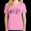 Women's Core Cotton V Neck Tee Thumbnail