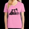 Women's Core Cotton V Neck Tee Thumbnail