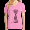 Women's Core Cotton V Neck Tee Thumbnail