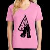 Women's Core Cotton V Neck Tee Thumbnail