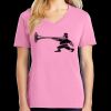 Women's Core Cotton V Neck Tee Thumbnail