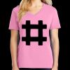 Women's Core Cotton V Neck Tee Thumbnail