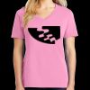 Women's Core Cotton V Neck Tee Thumbnail