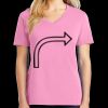 Women's Core Cotton V Neck Tee Thumbnail