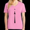 Women's Core Cotton V Neck Tee Thumbnail