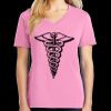 Women's Core Cotton V Neck Tee Thumbnail