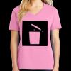 Women's Core Cotton V Neck Tee Thumbnail