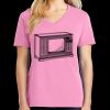 Women's Core Cotton V Neck Tee Thumbnail