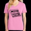 Women's Core Cotton V Neck Tee Thumbnail