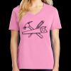 Women's Core Cotton V Neck Tee Thumbnail