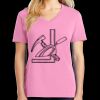 Women's Core Cotton V Neck Tee Thumbnail