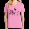 Women's Core Cotton V Neck Tee Thumbnail