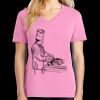 Women's Core Cotton V Neck Tee Thumbnail