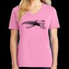 Women's Core Cotton V Neck Tee Thumbnail