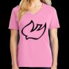 Women's Core Cotton V Neck Tee Thumbnail