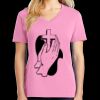 Women's Core Cotton V Neck Tee Thumbnail