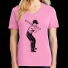 Women's Core Cotton V Neck Tee Thumbnail