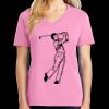 Women's Core Cotton V Neck Tee Thumbnail
