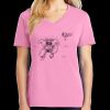 Women's Core Cotton V Neck Tee Thumbnail