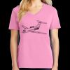 Women's Core Cotton V Neck Tee Thumbnail