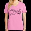 Women's Core Cotton V Neck Tee Thumbnail