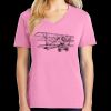 Women's Core Cotton V Neck Tee Thumbnail