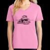 Women's Core Cotton V Neck Tee Thumbnail