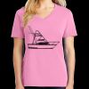Women's Core Cotton V Neck Tee Thumbnail