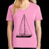 Women's Core Cotton V Neck Tee Thumbnail