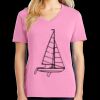 Women's Core Cotton V Neck Tee Thumbnail