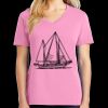 Women's Core Cotton V Neck Tee Thumbnail