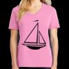 Women's Core Cotton V Neck Tee Thumbnail