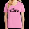Women's Core Cotton V Neck Tee Thumbnail